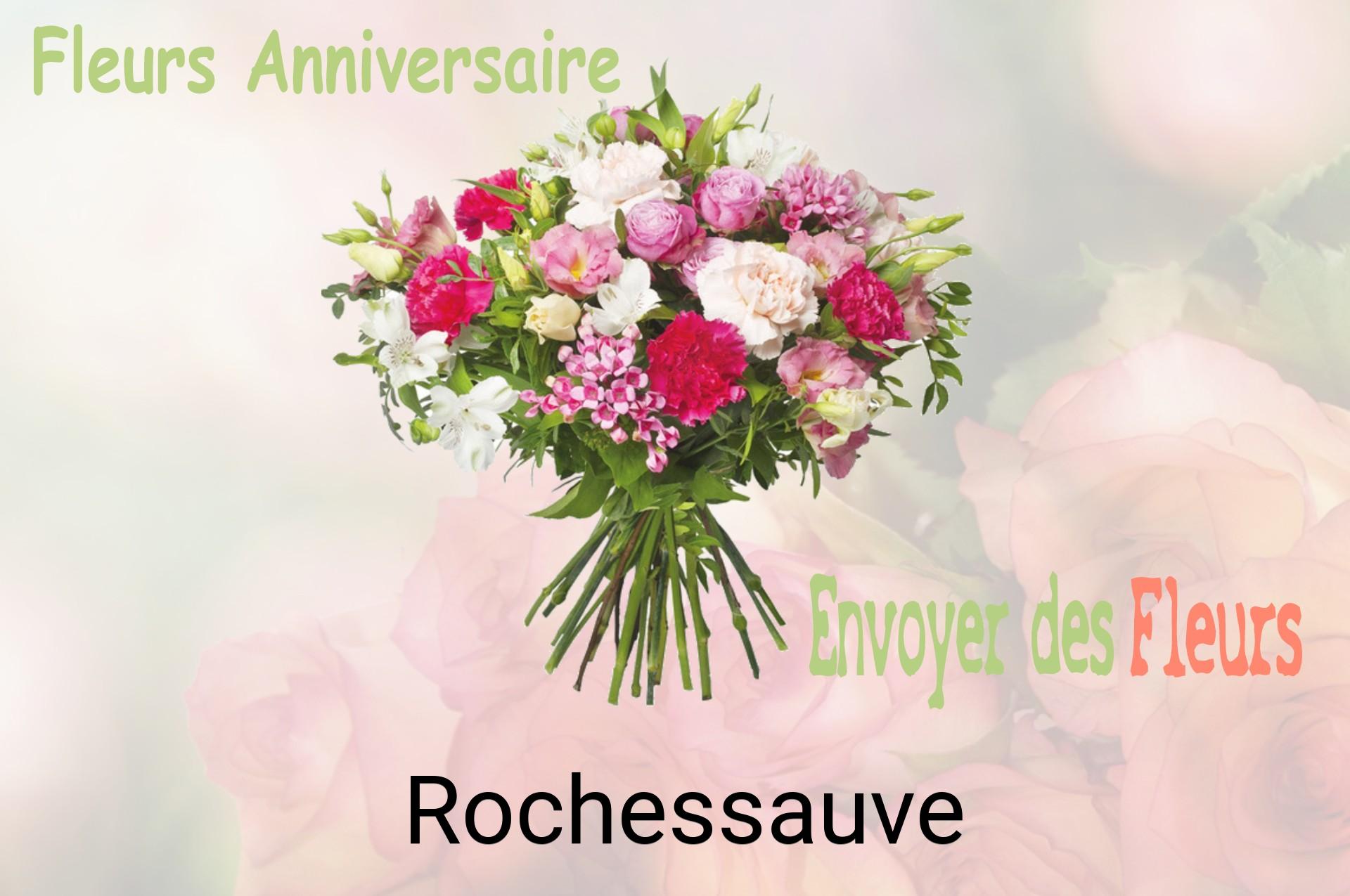 Bouquet de fleurs d’anniversaire livré à Rochessauve
